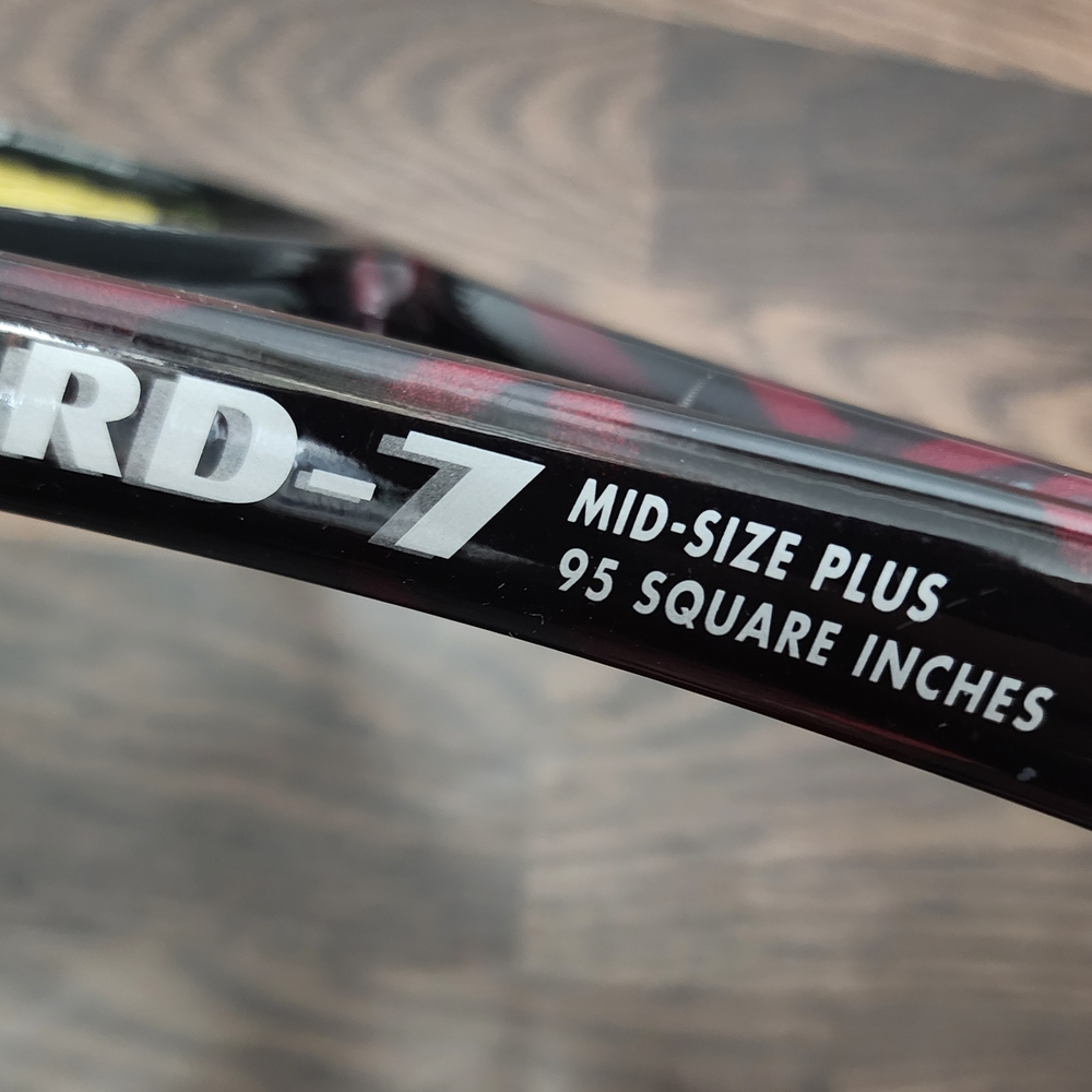 Yonex RD-7 Graphite Tennis Raquet with Black, Red And Yellow Accents - Picture 7 of 13
